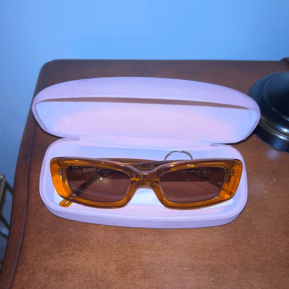 “Preston” Sunglasses DMY BY DMY Orange-Brown | OS - Picture 1 of 5